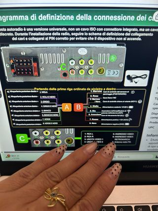 Autoradio Bluetooth con schermo