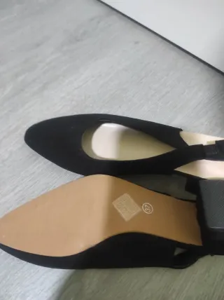 Zapatos de tacón negros talla 37