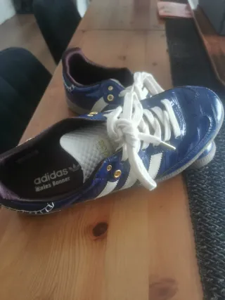 Zapatillas Adidas Azul y Blanco