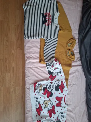 Lote de 3 sudaderas : Zaragoza,  Coconut y Disney