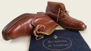 Botines Chukka Piel Marrones Talla 44 botas lujo