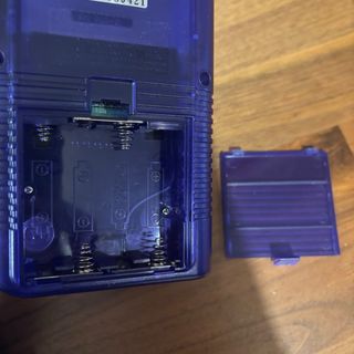 Nintendo Game Boy FAT Reshelled Viola/Arancio