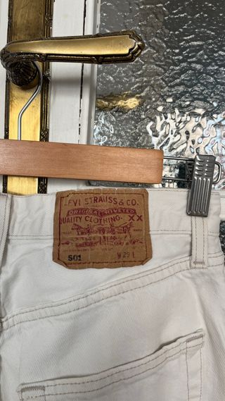 Levi's 501 Jeans Blancos - Talla 29