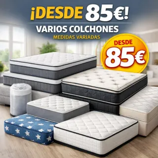 Colchones cómodos varios tamaños