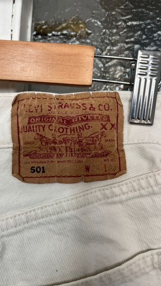 Levi's Vaqueros Blancos Talla 29