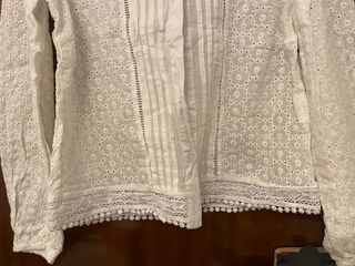 Camisa romántica SIMONA blanca