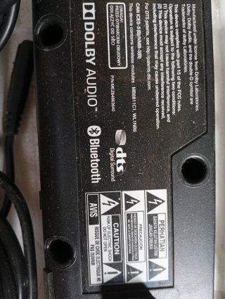 Barra de Sonido LG 300W Negra
