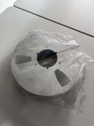 Bobina aluminio 10.5” 2” NAB estudio audio pro