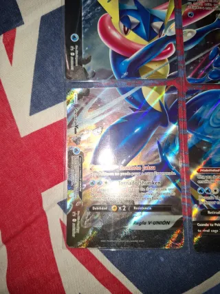 Greninja V-UNION 4 partes