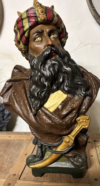 Busto Rey Moro Antiguo