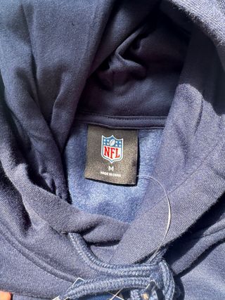 Sudadera NFL Talla M-L Azul Marino