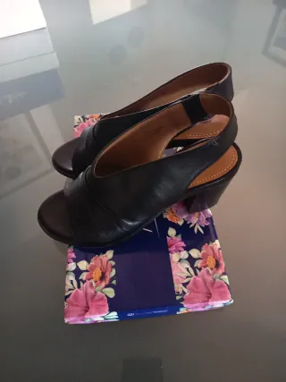 Sandalo Tato tacco alto vera pelle