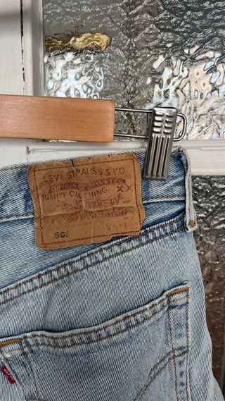 Shorts Levis 501 Azul Talla 27