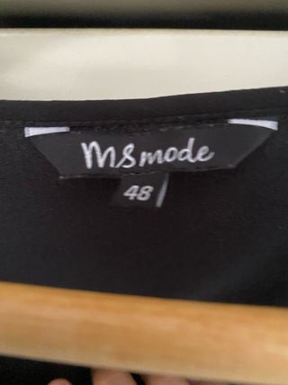 Vestido negro plisado talla XXXL