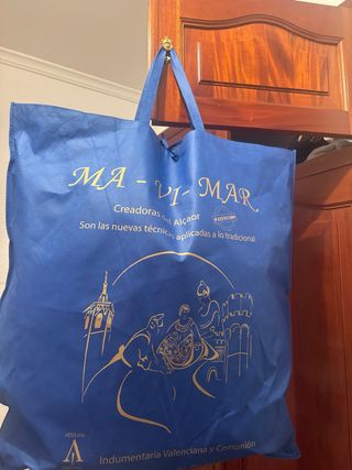 Can Can Fallera MA VI MAR Blanco infantil 75cm