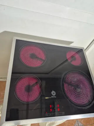 Placa vitrocerámica Balay 4 fuegos