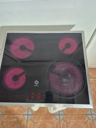 Placa vitrocerámica Balay 4 fuegos