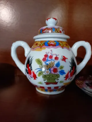 Conjunto de cerámica china