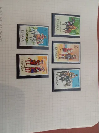 Colección Sellos España 1963 a 1974 Nuevos