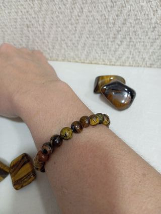 Pulsera Ojo de Tigre 8mm