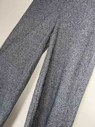 Pantalones grises anchos, Talla S OFERTA