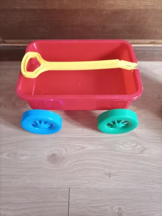 Camión y Carrito de Juguete