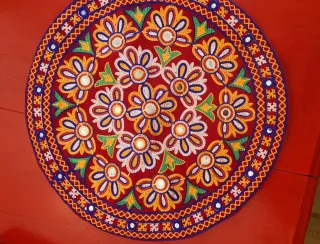 Cuscino rotondo India 40cm