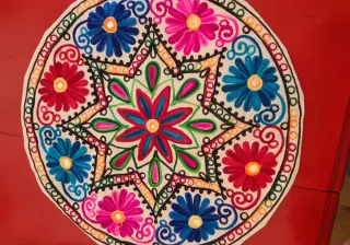 Cuscino rotondo India 40cm