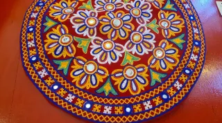 Cuscino rotondo India 40cm