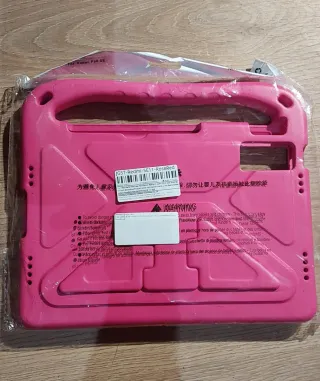 Funda protectora para tablet infantil rosa