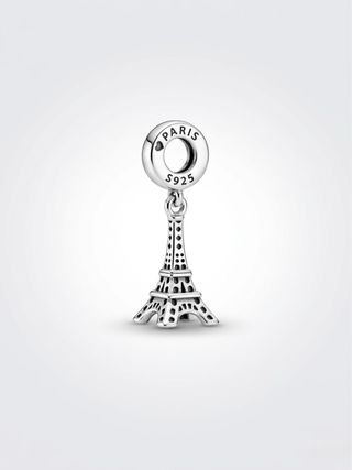 Lote 7 Charms Pandora Corazón, Luna, Minnie, Torre