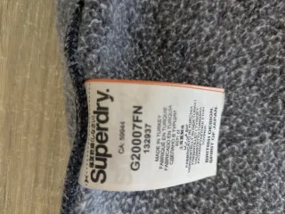 Sudadera Superdry Gris Talla L