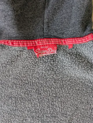 Sudadera Superdry Gris Talla L