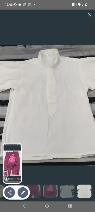 Traje de niño Torrentí Talla 6,muy poco uso.