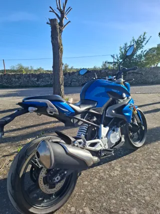 BMW G310 R 2017 Azul Plata