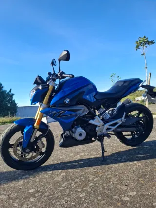 BMW G310 R 2017 Azul Plata