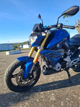 BMW G310 R 2017 Azul Plata
