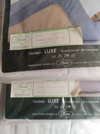 Sábanas El Burrito Blanco Luxe