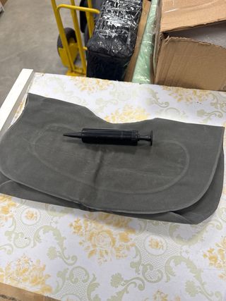 Cojín inflable ortopédico gris