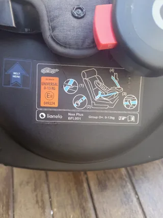 Silla de coche para bebé