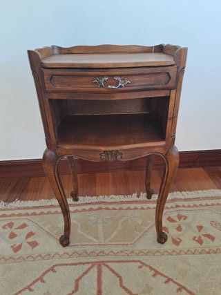 Mesita Noche Estilo Francés Luis XV