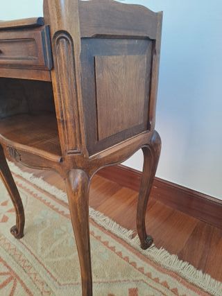 Mesita Noche Estilo Francés Luis XV