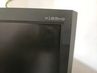 Monitor Acer X193HQ LED Negro