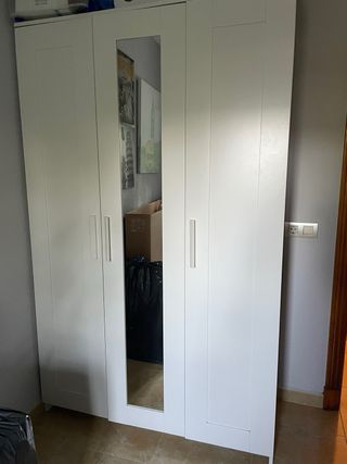 Armario IKEA BRIMNES 3 puertas blanco
