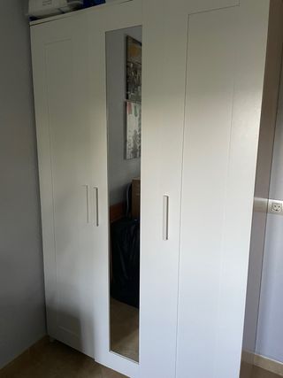 Armario IKEA BRIMNES 3 puertas blanco