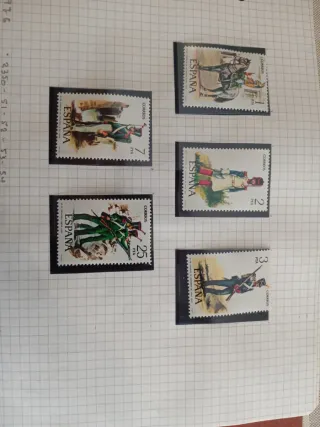 Colección Sellos España 1975-1979