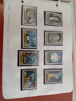 Colección Sellos España 1975-1979