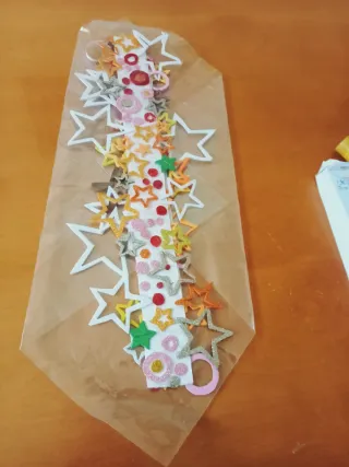 Originale GHIRLANDA Handmade Stelle Brillanti