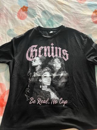 Camiseta oversize Genius