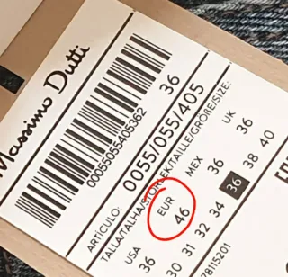 Pantalón vaquero hombre. Talla 46 europea. Massimo